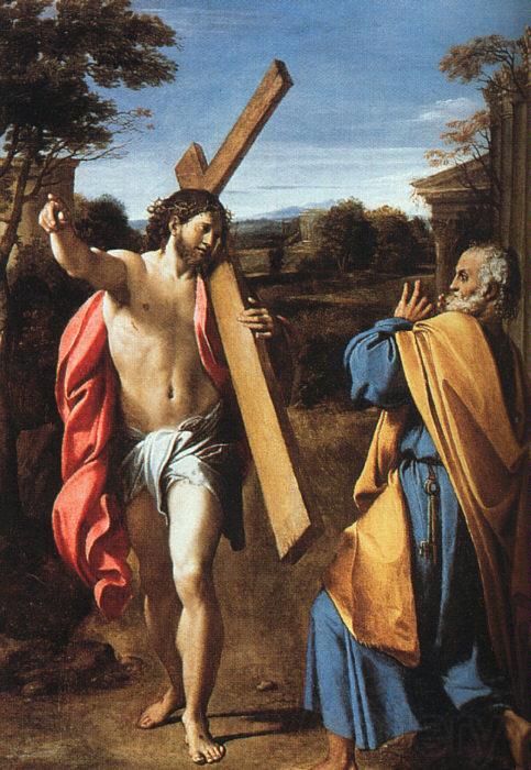 Annibale Carracci Christ Appearing to Saint Peter on the Appian Way